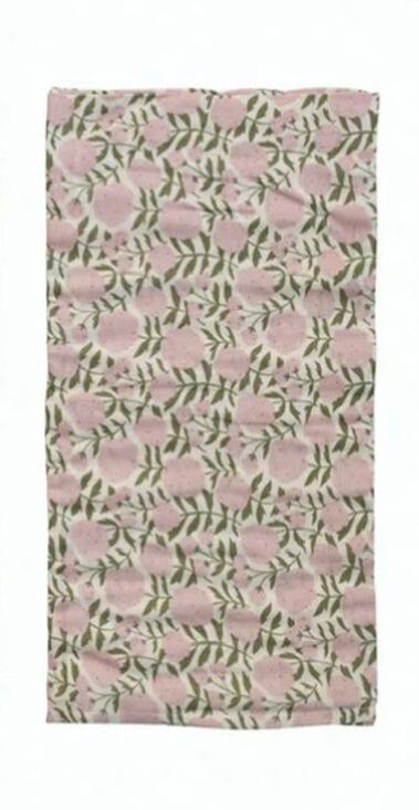 Creative Co-Op Other - NEW Creative Co-Op Cotton Swaddle Cloth I Purple Floral Print, NWT
